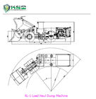 Белый CE ISO9001 машины шабера перетаскивания нагрузки двигателя дизеля Deutz