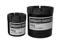 Пропитанный бит бурения керна диаманта NQ для плотных образований Reaming раковины