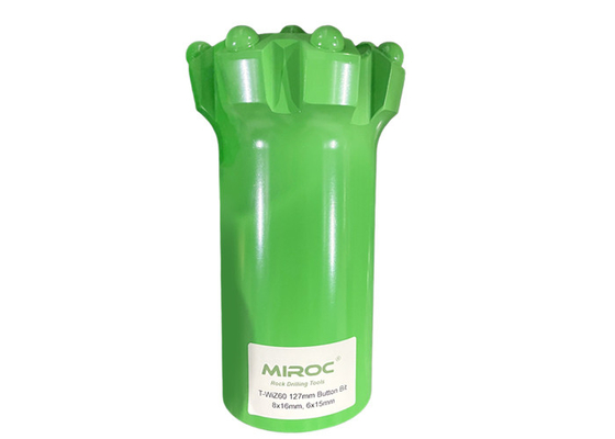 Top Hammer Rock Drilling Tools T-WIZ60 102mm Thread Button Bits для добычи и добычи полевых ископаемых