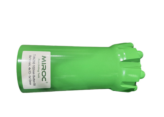 Top Hammer Rock Drilling Tools T-WIZ60 102mm Thread Button Bits для добычи и добычи полевых ископаемых