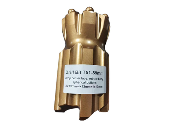 T51-89mm Retrac Tungsten Carbide Drill Bit для долгосрочной производительности бурения