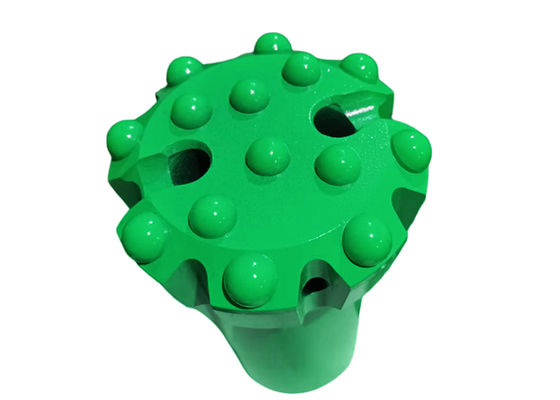 Твердосплавная буровая коронка Hard Rock T51-102 мм, плоский торец, сферическая резьба, буровой шарошечный долото для горнодобывающей промышленности