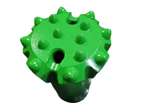 T38-76mm Tungsten Carbide Threaded Button Bit with Ballistic and Spherical Buttons for Rock Drilling