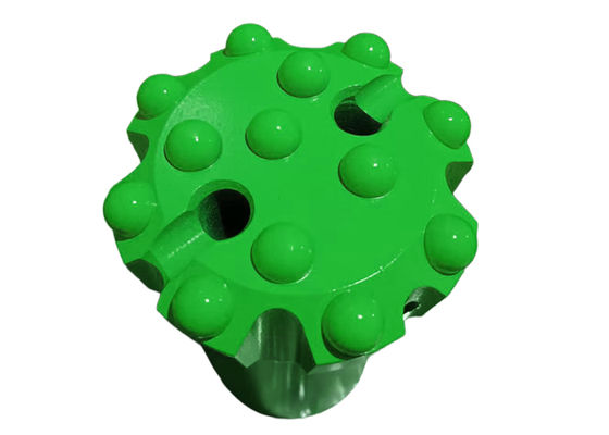 Резьбовая буровая коронка T51-89мм с полубаллистическим твердосплавным дизайном для бурения на станке