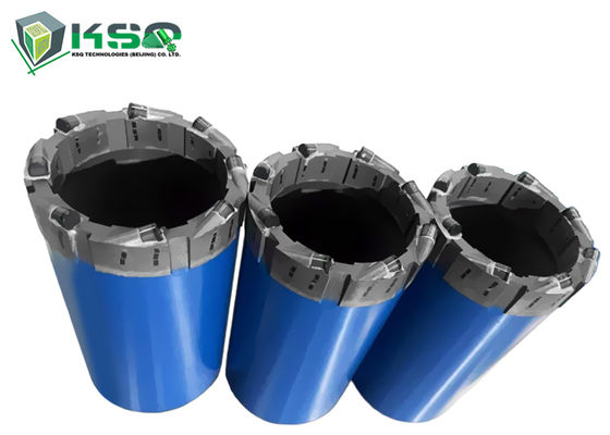 T6-101 Diamond Core Bit with Diamond/PDC Material Standard Crown Profile and Face Discharge Waterways for Mining Exploration