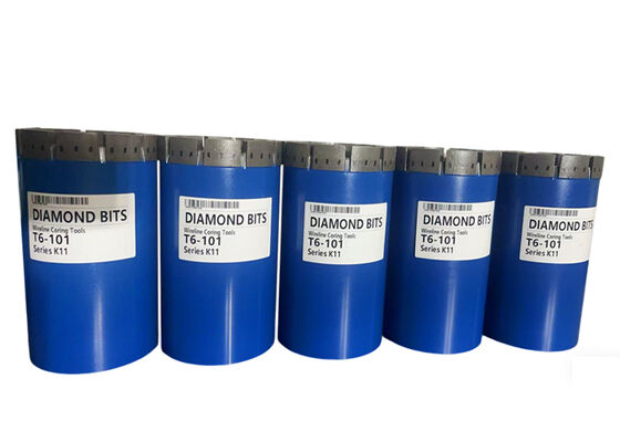 Алмазное буровое долото серии T6, пропитанное алмазами, для бурения очень твердых пород, доступно во всех размерах