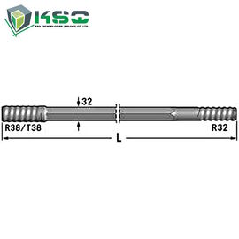 Отверстие штанги R/T38-Hex 32-R32 дрифтера R32 топя 9,6 mm