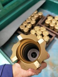 Дя цвета 34-115мм высокоскоростного бурового наконечника утеса магнитного Ретрактабле золотой
