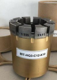 Геологохимический сверля буровой наконечник ядра ПДК диаманта К3 для тройных каркасов стержня трубки