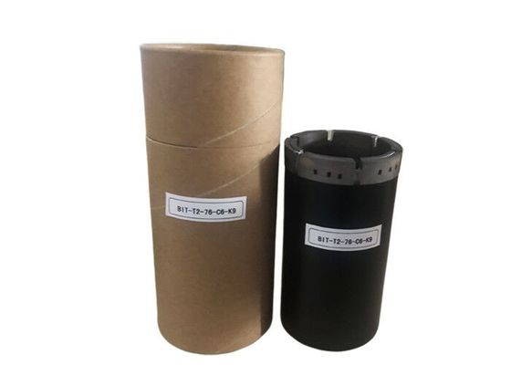T2-76mm пропитало сверло-коронку диаманта для geotechnical вырезая сердцевина из сверлить