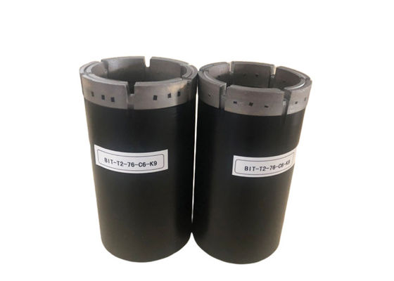 T2-76mm пропитало сверло-коронку диаманта для geotechnical вырезая сердцевина из сверлить