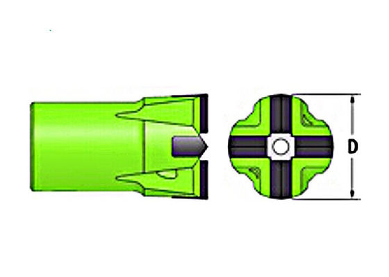 Кросс-бит для добычи полезных ископаемых