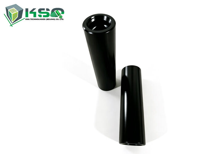 T45 Coupling Sleeve 210mm Length Threaded Rock Drilling Tool For Mining Quarrying Tunneling And Construction