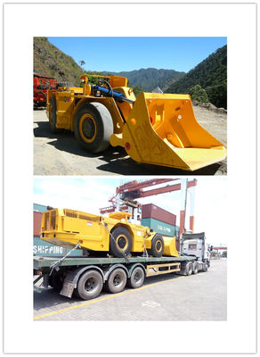 Underground mining Load Haul Dump Machine LHD Loader with CE  RL-3 Wheel Loader for Underground Project