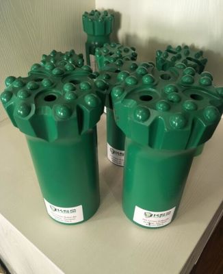 Spherical Rock Drilling Thread Button Drill Bit / Impact Drill Bit For Tunneling