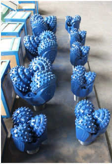 Rock Drilling Tools Tricone Drill Bits IADC Forging Process High Precision