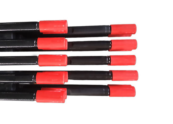 R25 Threaded Drill Rod Drifter And Speed Rod 610mm - 3700mm For Mining