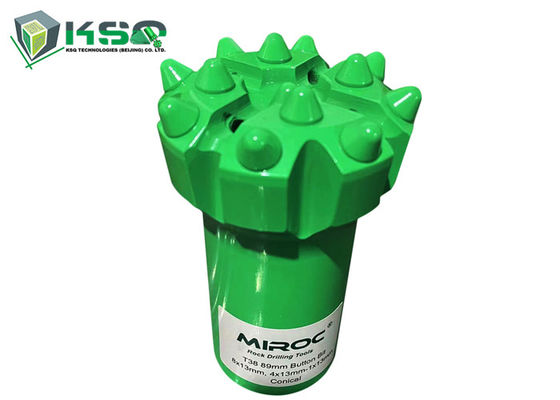 T38 - 89mm для сверления по скалам Сферные / баллистические пуговицы с натяжкой