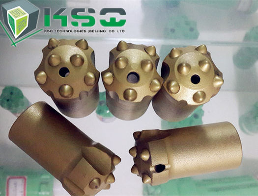 Конусность бурового наконечника кнопки карбида вольфрама 12 Дег, краткость/длиной рубашка