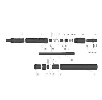 Универсальный буровой молот DTH для различных буровых работ. Диаметр скважины 60-305 мм