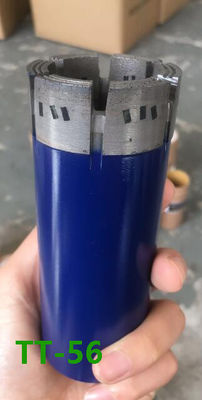 Вковка бурового наконечника диаманта ПДК Дя 56мм обрабатывая для средних/супер трудных образований