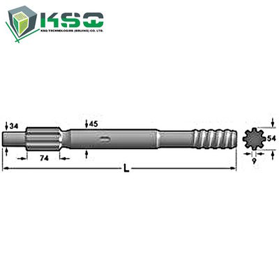 Переходника COP1238 хвоста сверла Copco атласа