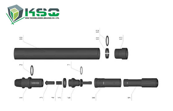 Инструменты DTH сверля для DTH345 молотка, кольцо стопорного устройства бита DTH345-12