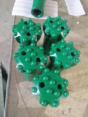 3 тело Ретрак дюйма/3,5 битов кнопки дюйма Т38 Дтх с баллистическими/сферически вставками карбида вольфрама