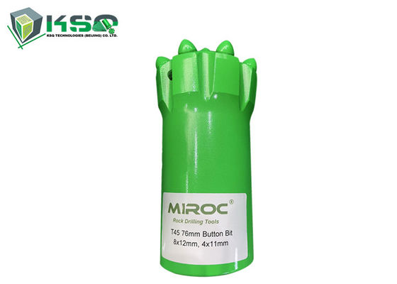 T45 буровой наконечник кнопки потока карбида вольфрама молотка 70mm до 102mm верхний