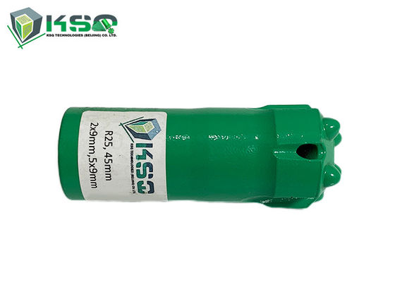 R25 буровые наконечники минирования карьера короткой юбки Dia 45mm сферически