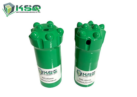 R25 буровой наконечник кнопки карбида вольфрама короткой юбки сферически Dia.33-45mm