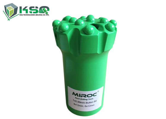 Баллистическое/сферически T45 для длинного отверстия сверля буровой наконечник кнопки диаметра 89mm